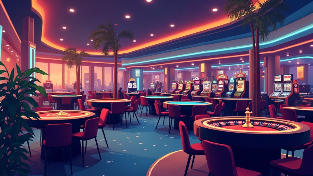 RollXO Casino interface with variety of games